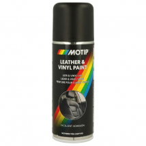 Motip Farba na kožu a vinyl čierna, sprej 200 ml