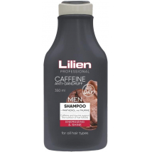Lilien Professional Pánsky šampón s kofeínom proti lupinám, 350 ml
