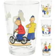 Detský sklenený pohár Pat a Mat, 200 ml