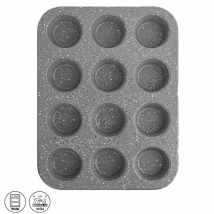FORMA NA MUFFINY KOV/NEPRIĽNAVÝ POVRCH 12KS GRANDE