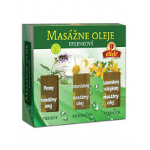 AGROKARPATY ELIXÍR OLEJE PIENINY, RUMANČEK, ĽUBOVNÍK 3X38ML