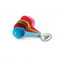 Odmerky na pečenie s čiachovaním, plastové, 4 ks