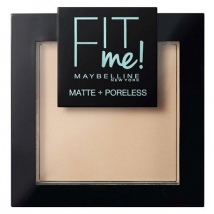 Maybelline Fit Me! Matte + Poreless púder, odtieň 115 Ivory