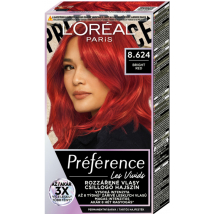 LOREAL PREF. 8.624 BRIGHT RED