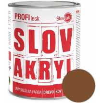 SLOVAKRYL PROFI LESK 2750/RAL8017 0,75KG HNEDÝ