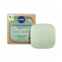 Nivea MagicBAR Peelingové pleťové tuhé mydlo so zeleným čajom, 75 g