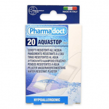 Pharmadoct Aquastop vodeodolné náplasti, 20 ks