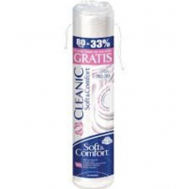 Cleanic Soft & Comfort odličovacie tampóny, 80 ks + 33 % gratis