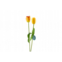 Umelé kvety tulipány, plast, mix farieb, 520 mm