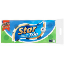 STAR TRIO TOAL.PAP. 10KS 3VRST