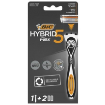 BIC STROJČEK FLEX5 HYBRID +2 NÁHRADNÉ HLAVICE