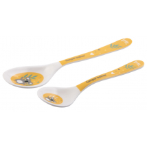 CANPOL MELAMINOVE LYZICKY 2KS 9M+ EXOTIC ANNIMALS ZLTE