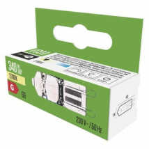 EMOS  HALOGEN ŽIAROVKA ECO G9 30W TEPLÁ BIELA