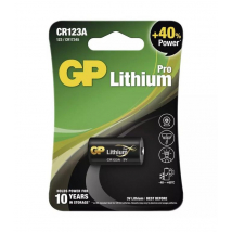 GP Lithium Pro CR123A lítiová batéria, 3V, 1 ks