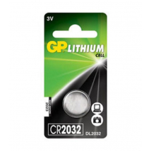GP Lítiová gombíková batéria CR2032, 3V, 1 ks