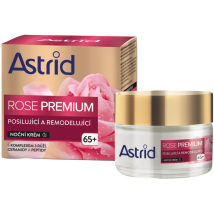 ASTRID  NOČNÝ KRÉM ROSE PREMIUM  65+ 50ML