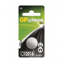 GP Lítiová gombíková batéria CR2016, 3V, 1 ks