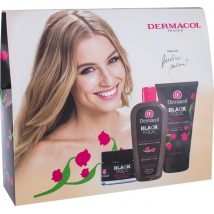 Dermacol Black Magic darčeková kazeta (micelárna voda, peel-off maska, hydratačný krém)