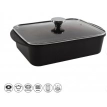 PEKÁČ GRANDE 35 X 22,5 X 8 CM SKLENENÉ VEKO