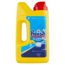 Finish Classic Powder Lemon prášok do umývačky riadu, 1,2 kg