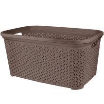 KÔŠ NA BIELIZEŇ OTVORENÝ UH RATAN HOBBY 50 HNEDÁ