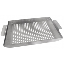 PLECH GRILOVACÍ NEREZ DIEROVANÝ 43 X 25 X 5 CM