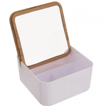 DÓZA UH/BAMBUS KOZMETICKÁ + ZRKADLO WHITNEY