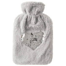 TERMOFOR GUMA/POLYESTER SRDCE 1,6L ŠEDÁ