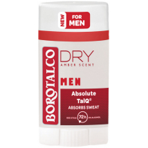 BOROTALCO STICK 40ML MEN AMBER SCENT