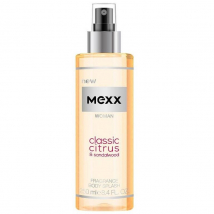 Mexx Woman Classic Citrus & Sandalwood telový sprej, 250 ml