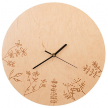 HODINY NÁSTENNE LÚKA 34CM