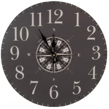 HODINY NÁSTENNE KOMPAS 34CM