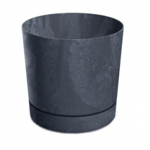 KVETINÁČ TUBO P BETÓN 17,8 CM 3,2 L ANTRACIT