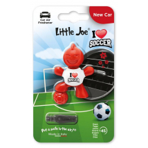 Little Joe I Love Soccer osviežovač do auta, vôňa New Car