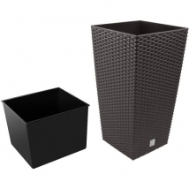 KVETINÁČ RATO SQUARE 20 CM S VKLADOM