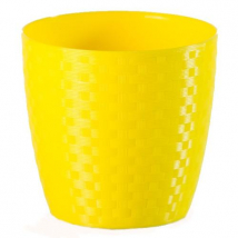 KVETINÁČ STARS RATAN 14 CM MIX FARIEB