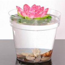 KVETINÁČ CRYSTAL 12 CM PRIESVITNÝ