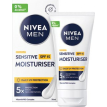 NIVEA KREM MEN OCHRANNY OF15 SENSITIVE 75ML