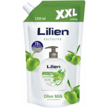 Lilien Tekuté mydlo náplň XXL Oliva, 1250 ml
