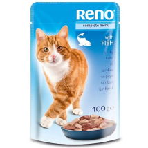 Reno Complete Menu kapsička pre mačky s rybou, 100 g