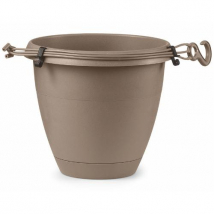 KVETINÁČ ZÁVESNÝ FLOW 30 CM MIX FARIEB