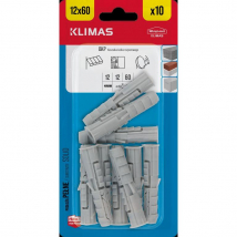 Klimas Hmoždinka univerzálna rozperná 12 x 60 mm, 10 ks