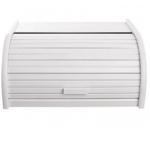 CHLEBNIK DREVENÝ 39 X 28 X 18CM BIELA