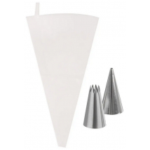 VRECKO CUKRÁRSKE UH+ 2 ŠPIČKY 30CM