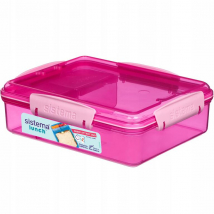 Sistema To Go It Plus Snack Attack Duo krabička na desiatu, 975 ml