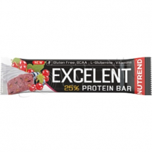 Nutrend Excelent Protein Bar čierne ríbezle a brusnice, 85 g