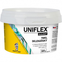 Uniflex Olejový tmel sklenársky, 500 g