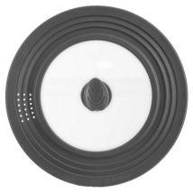 POKRIEVKA SKLO/SILIKÓN 3V1 24/26/28CM