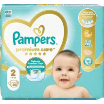 Pampers Premium Care detské plienky, veľkosť 2, 88 ks, 4-8 kg