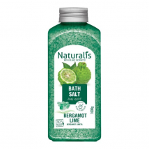 Naturalis Soľ do kúpeľa Limetka a bergamot, 1 kg